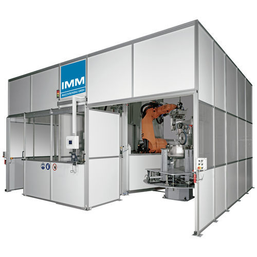 Cella robotizzata di rettifica - RC - IMM Maschinenbau GmbH - di scarico / di fresatura / di carico