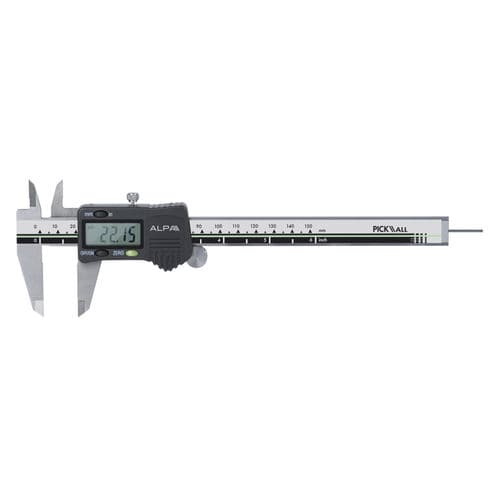 Calibro a corsoio digitale - PICK\ALL IP40 - Alpa Metrology - in acciaio inossidabile