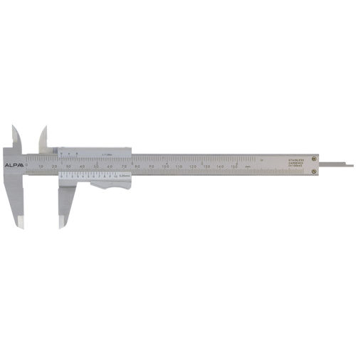 Calibro a corsoio Vernier - AB010 series - Alpa Metrology - in acciaio inossidabile
