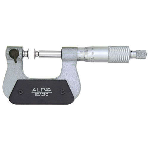Micrometro per esterni - BB055 series - Alpa Metrology - analogico / con tasti intercambiabili