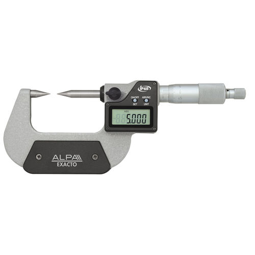 Micrometro per esterni - BA045 series - Alpa Metrology - di spessore / digitale / di precisione