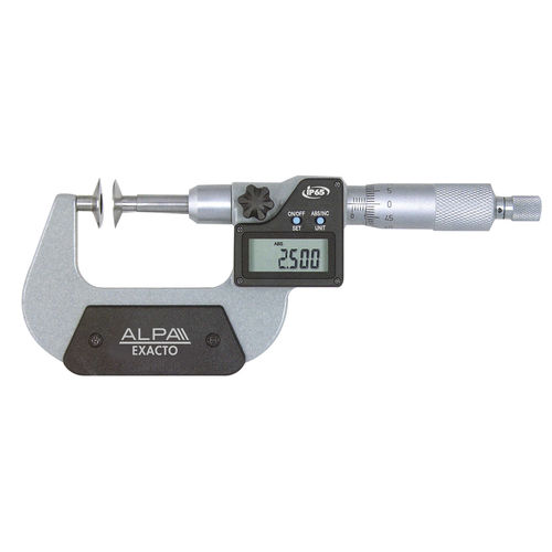 Micrometro per esterni - BA050 series - Alpa Metrology - digitale / a tenuta stagna