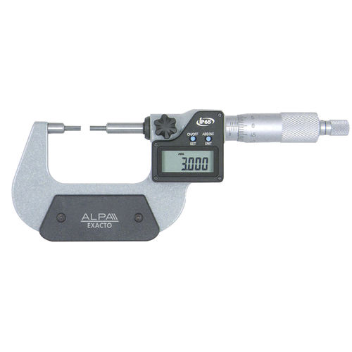 Micrometro per esterni - BA055 series - Alpa Metrology - digitale / a tenuta stagna