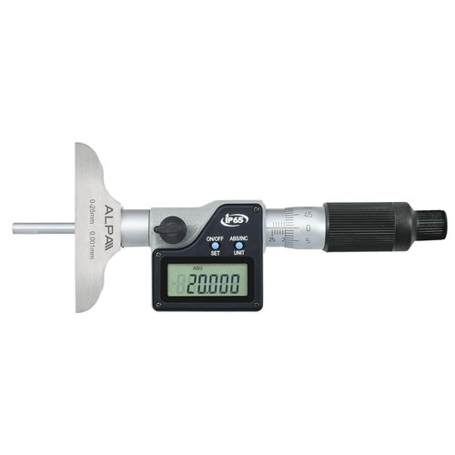 Micrometro di profondità - BA090 series - Alpa Metrology - digitale / a tenuta stagna