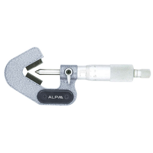 Micrometro per esterni - BB115 series - Alpa Metrology - per misura di strumenti / analogico / con beccuccio a V
