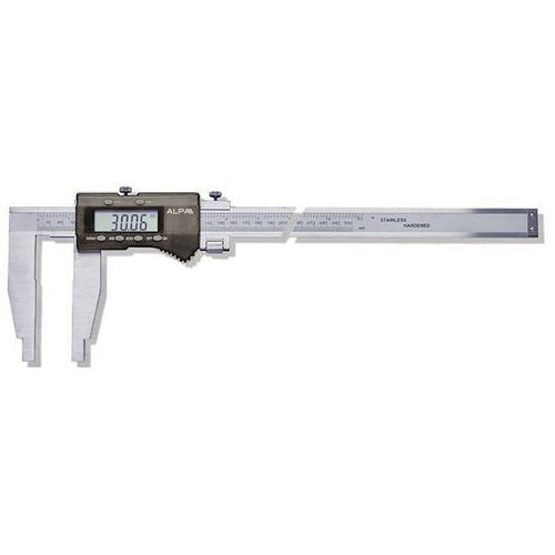 Calibro a corsoio digitale - Calibro digitale con regolazione micrometrica - Alpa Metrology - in acciaio inossidabile / con regolazione di precisione