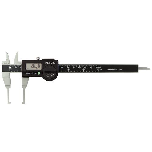 Calibro a corsoio digitale - AA110 - Alpa Metrology - in acciaio inossidabile / IP67