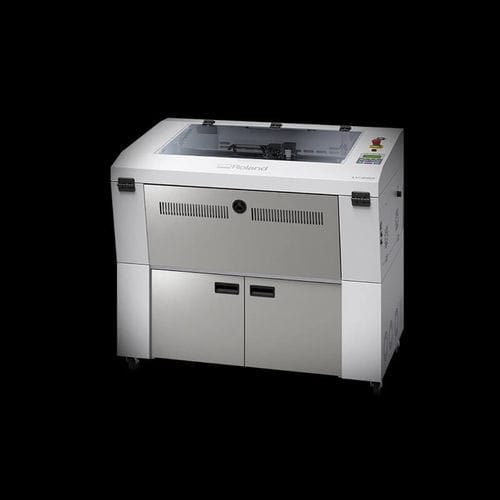 Macchina per incisione laser CO2 - LV-290 - ROLAND - per materie plastiche / per legno / di carta