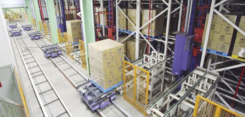 Sistema di smistamento automatico - STV - DAIFUKU - con veicoli di trasferimento