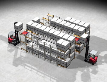 Sistema di stoccaggio con navetta - Shuttle Rack L - DAIFUKU