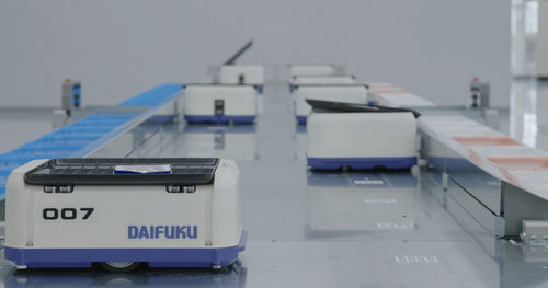 Sistema di smistamento per il settore intralogistico - SOTR-S - DAIFUKU - per il settore dell’e-commerce / ottico / automatizzato