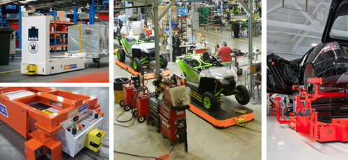 Veicolo a guida automatica per settore automotive - DAIFUKU - per operazioni di assemblaggio