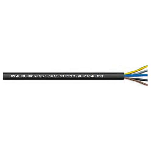 Cavo elettrico di alimentazione - 60 series  - Lapp Muller - resistente agli UV / in rame / per cablaggio di edifici