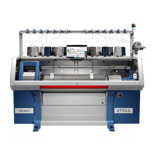 Macchina per maglieria piatta - CMS 502 KI BC - STOLL - compatta / assistita dal calcolatore / industriale