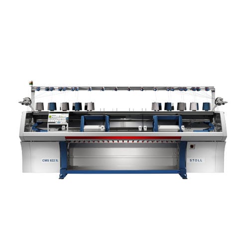 Macchina per maglieria piatta - CMS 822 ki multi gauge - STOLL - assistita dal calcolatore / tandem / industriale