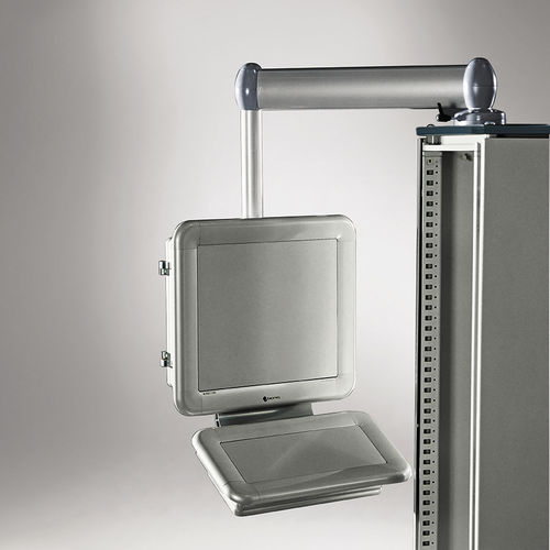 Scatola con braccio di supporto - BQC series  - E.T.A. S.P.A. - per montaggio su pannello / modulare / in lega d'alluminio