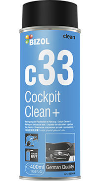 Spray di pulizia - Cockpit Clean+ c33 - BIZOL - per plastica / senza silicone