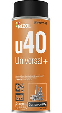 Spray di protezione anti-corrosione - Universal+ u40 - BIZOL - sbloccante / per metallo / per plastica