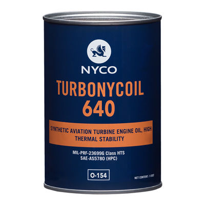Olio di lubrificazione - TURBONYCOIL 640 - NYCO - sintetico / per turbina / per motori di aereo