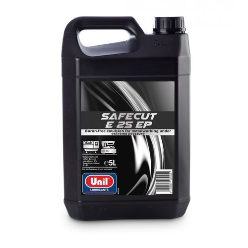 Fluido di lavorazione gassoso - SAFECUT E 25 EP - UNIL LUBRICANTS - per metalli / per lavorazione di metalli / senza boro