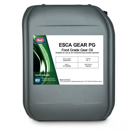 Olio di lubrificazione - ESCA PG - UNIL LUBRICANTS - per ingranaggi / per catene / per cuscinetti
