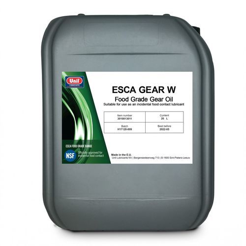 Olio di lubrificazione - ESCA W - UNIL LUBRICANTS - sintetico / per ingranaggi / per l'industria agroalimentare