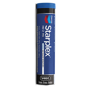 Grasso di lubrificazione - Starplex® HD 1, 2 M5 - Chevron Lubricants (Mfg.) - al bisolfuro di molibdeno / per cantiere di costruzione / per il settore agricolo