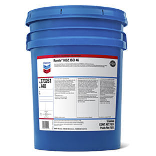 Olio idraulico - Rando® HDZ - Chevron Lubricants (Mfg.) - per pompa / per cantiere di costruzione / per applicazioni marine