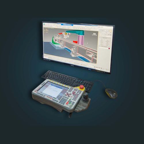 Sistema di programmazione di robot virtuale - igm Robotersysteme AG - per saldatura / semplificato