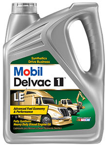 Olio sintetico - Mobil Delvac 1™ LE - Mobil Delvac (Mfg.) - per motore / 5W30