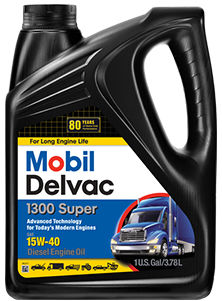Olio sintetico - Mobil Delvac™ 1300 Super - Mobil Delvac (Mfg.) - per motore / 10W30 / ad alta prestazione