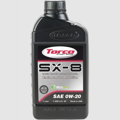 Olio lubrificante - SX-8 - Torco International Corporation (Mfg.) - sintetico / per motore / per automobile