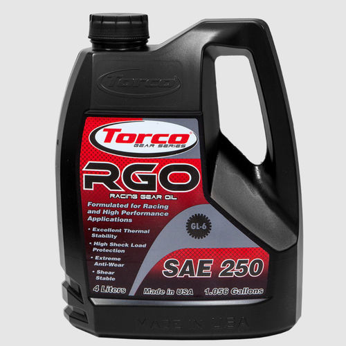 Olio lubrificante - RGO - Torco International Corporation (Mfg.) - minerale / per ingranaggi / per motore