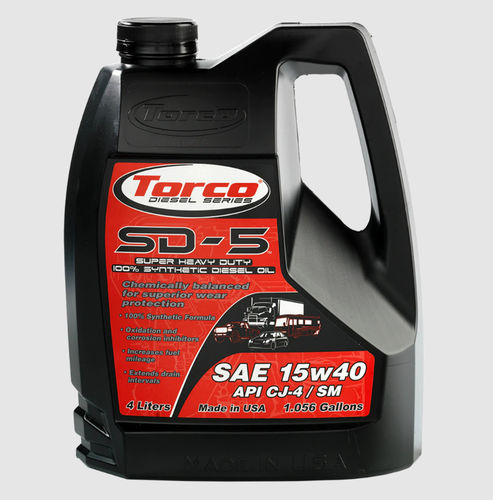 Olio di protezione - SD-5  - Torco International Corporation (Mfg.) - sintetico / per motore diesel / per automobile
