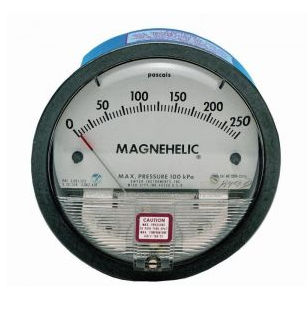 Manometro differenziale - Magnehelic® - Roxspur Measurement & Control - con quadrante / filettato / a membrana