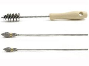 Scovolino a tazza - PTD series - Brush Research Manufacturing - a spirale / di pulizia / in acciaio inossidabile