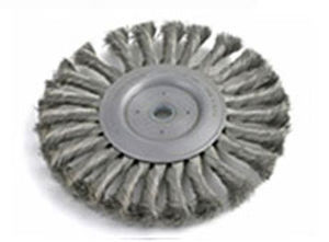 Spazzola circolare a mazzetti ritorti - BTS-6 - Brush Research Manufacturing - di pulizia / in filo metallico