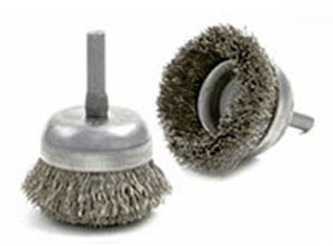 Spazzola a tazza - BNH series - Brush Research Manufacturing - di finitura / di pulizia / di sbavatura