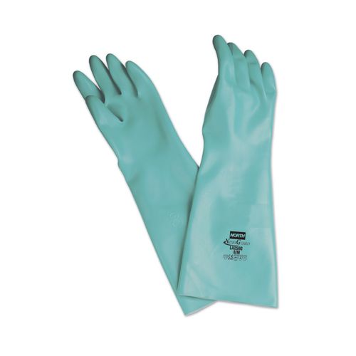Guanti da lavoro - Nitriguard Plus™ - LA258G series - RAE Systems - per l'industria chimica / resistente all'abrasione / antiperforazione