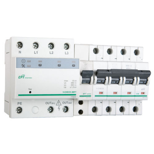 Limitatore di sovratensione di tipo 2 - V-CHECK 4MPT-10 - Cirprotec - classe II / per applicazioni telecom / contro le sovratensioni