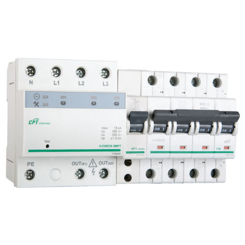 Limitatore di sovratensione di tipo 2 - V-CHECK 4MPT-25 - Cirprotec - classe II / per applicazioni telecom / contro le sovratensioni