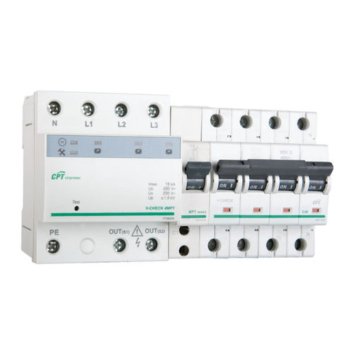 Limitatore di sovratensione di tipo 2 - V-CHECK 4MPT-63 - Cirprotec - classe II / per applicazioni telecom / contro le sovratensioni