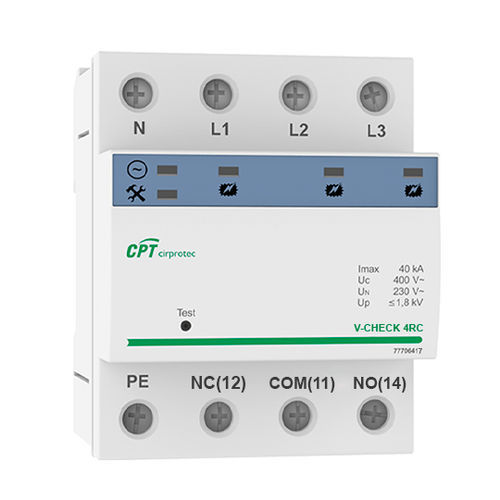 Limitatore di sovratensione di tipo 2 - V-CHECK 4RC - Cirprotec - classe II / da giardino / per applicazioni telecom