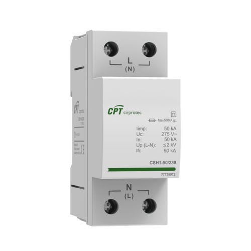 Limitatore di sovratensione di tipo 1 - CSH1-50/230 - Cirprotec - classe I / di telecomunicazione / monoblocco