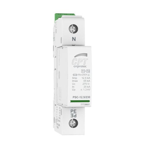 Limitatore di sovratensione di tipo 1 - PSC1-12,5/230 - Cirprotec - di tipo 2 / classe I / classe II