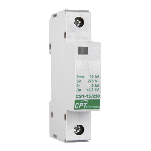 Limitatore di sovratensione di tipo 2 - CS1-15/230 - Cirprotec - classe II / per applicazioni telecom / per impianto fotovoltaico