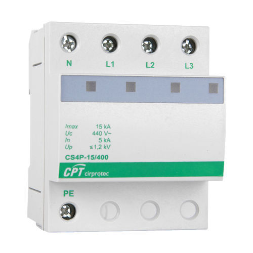 Limitatore di sovratensione di tipo 2 - CS4P-15/400 - Cirprotec - classe II / per applicazioni telecom / per impianto fotovoltaico