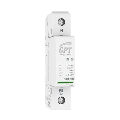 Limitatore di sovratensione di tipo 2 - PSM1-20N - Cirprotec - di tipo 3 / classe II / classe III