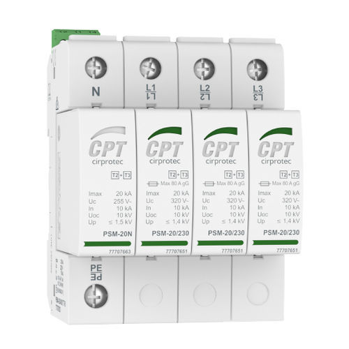 Limitatore di sovratensione di tipo 2 - PSM4-20/400 TT - Cirprotec - di tipo 3 / classe II / classe III