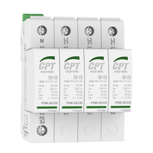 Limitatore di sovratensione di tipo 2 - PSM4-20/230 TNS - Cirprotec - di tipo 3 / classe II / classe III